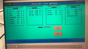 Specialized testing system for motor energy efficiency certification